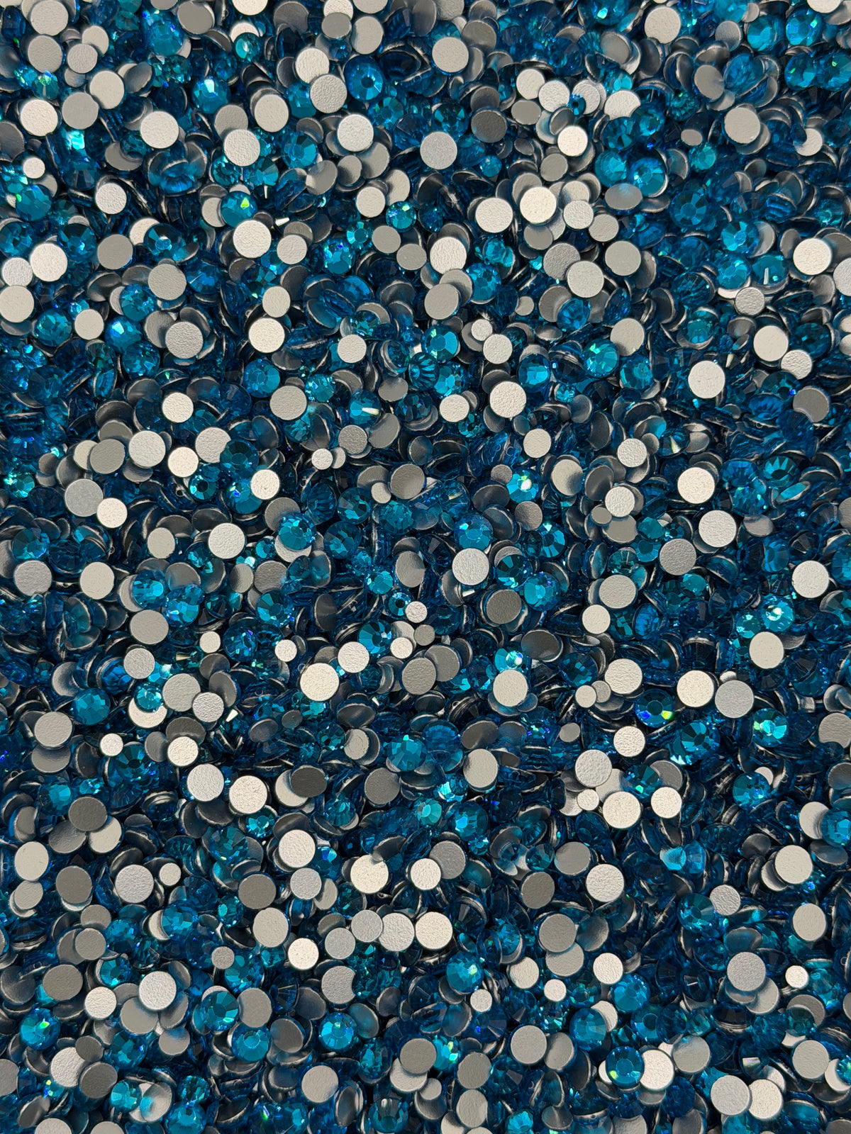 Cabo Dark Aqua — Glass Rhinestones