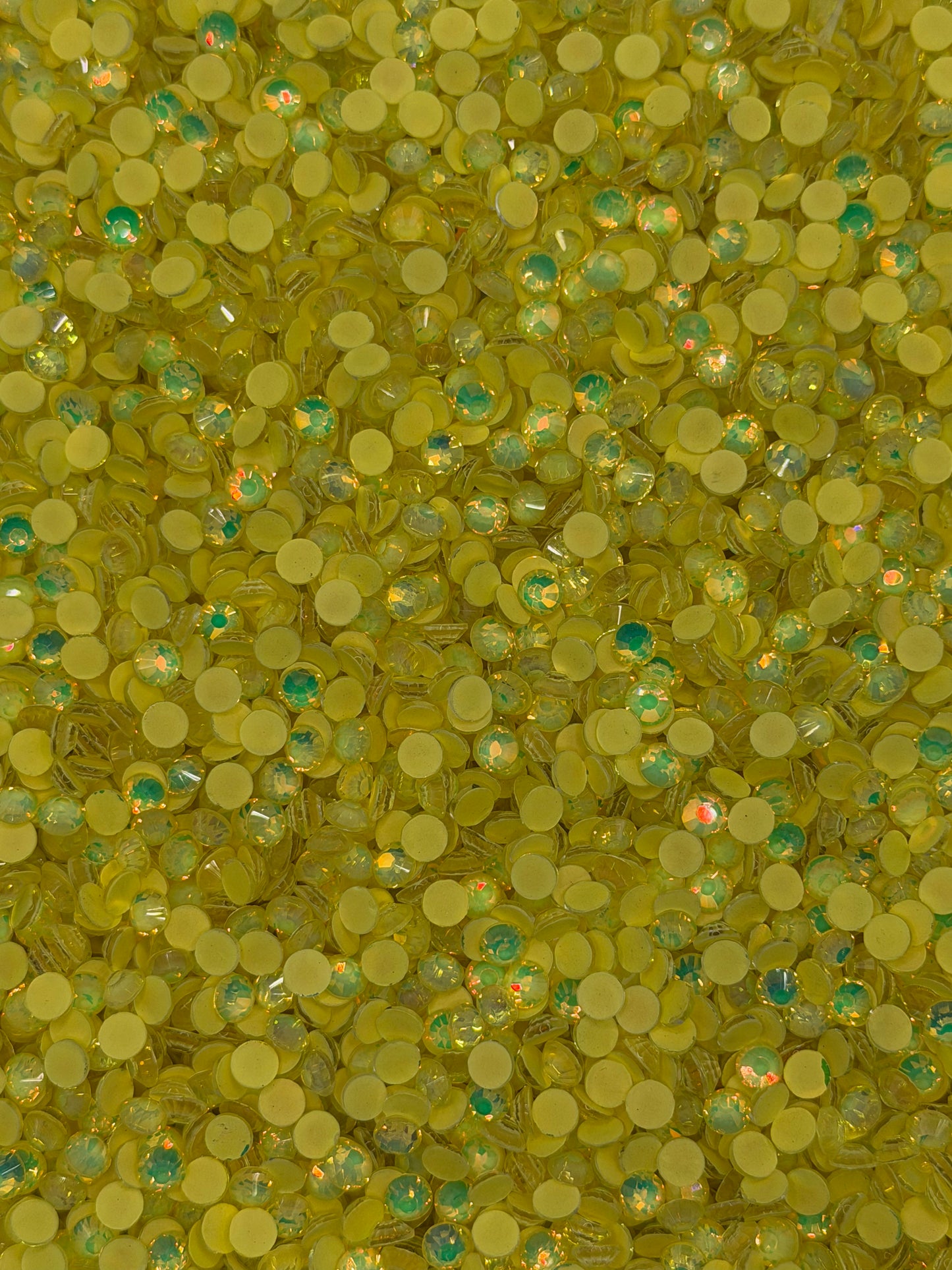 Martinique Yellow Opal — Glass Rhinestone