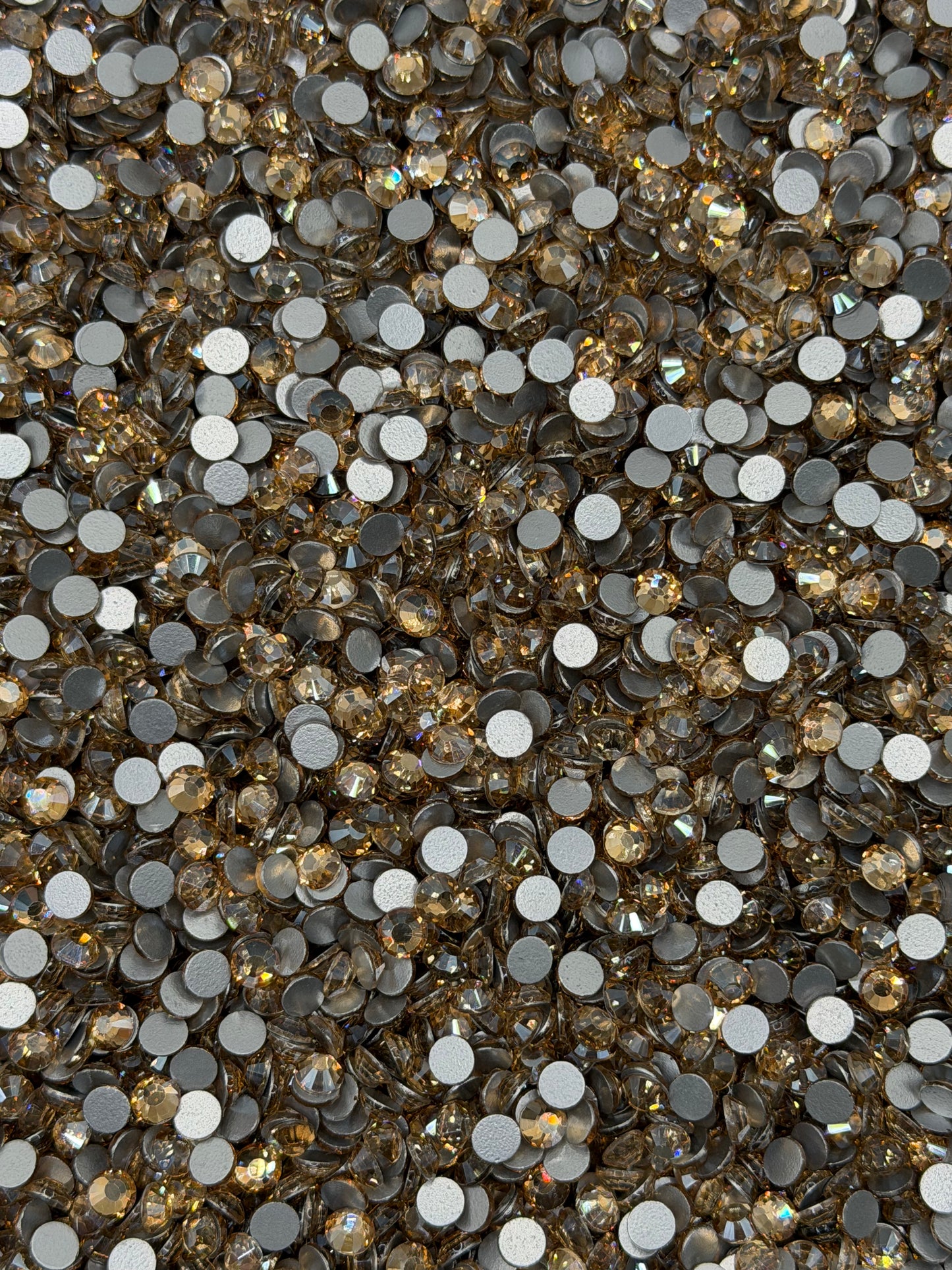 Monte Carlo Golden Champagne — Glass Rhinestones