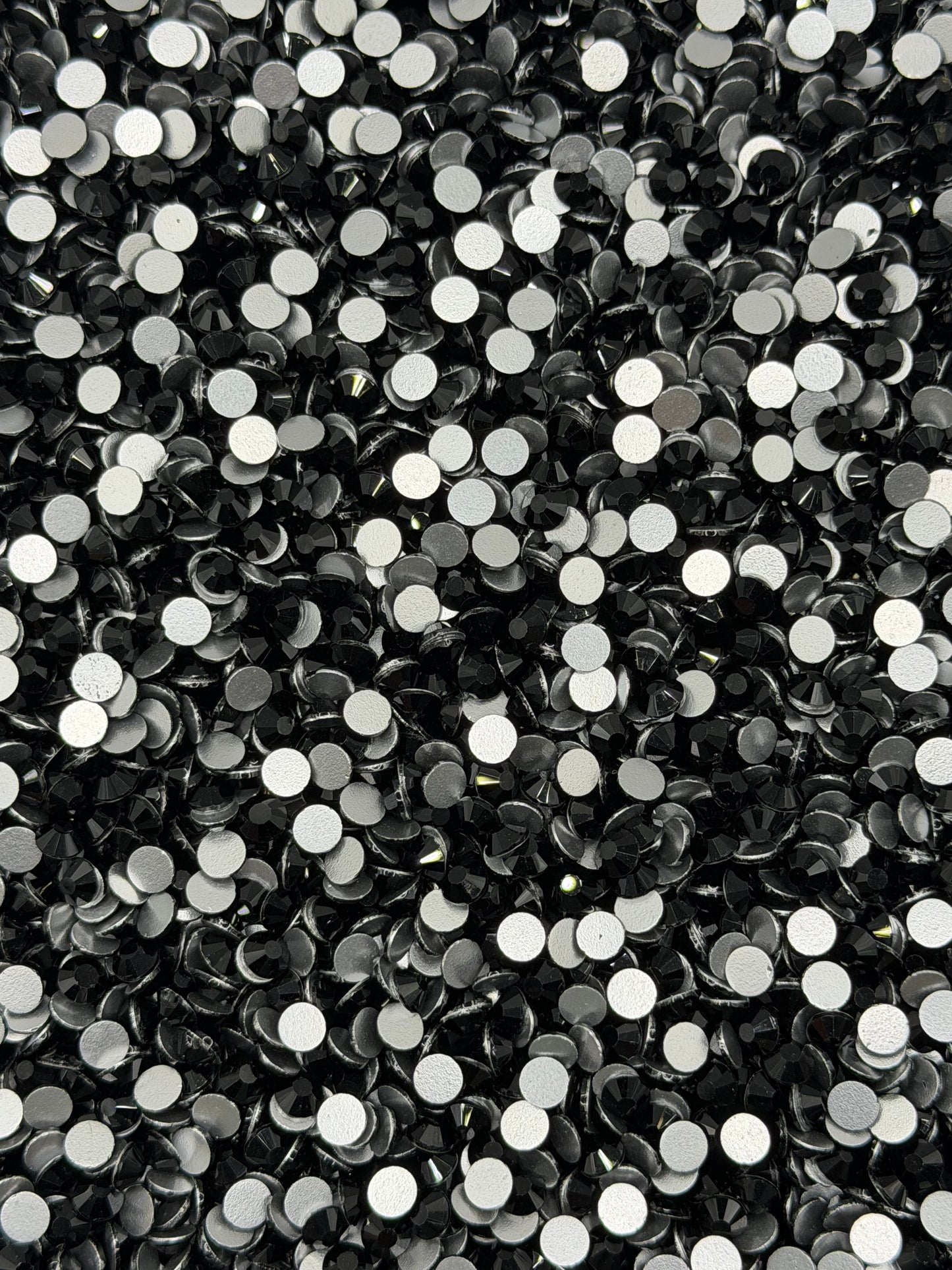 Milan Black — Glass Rhinestones