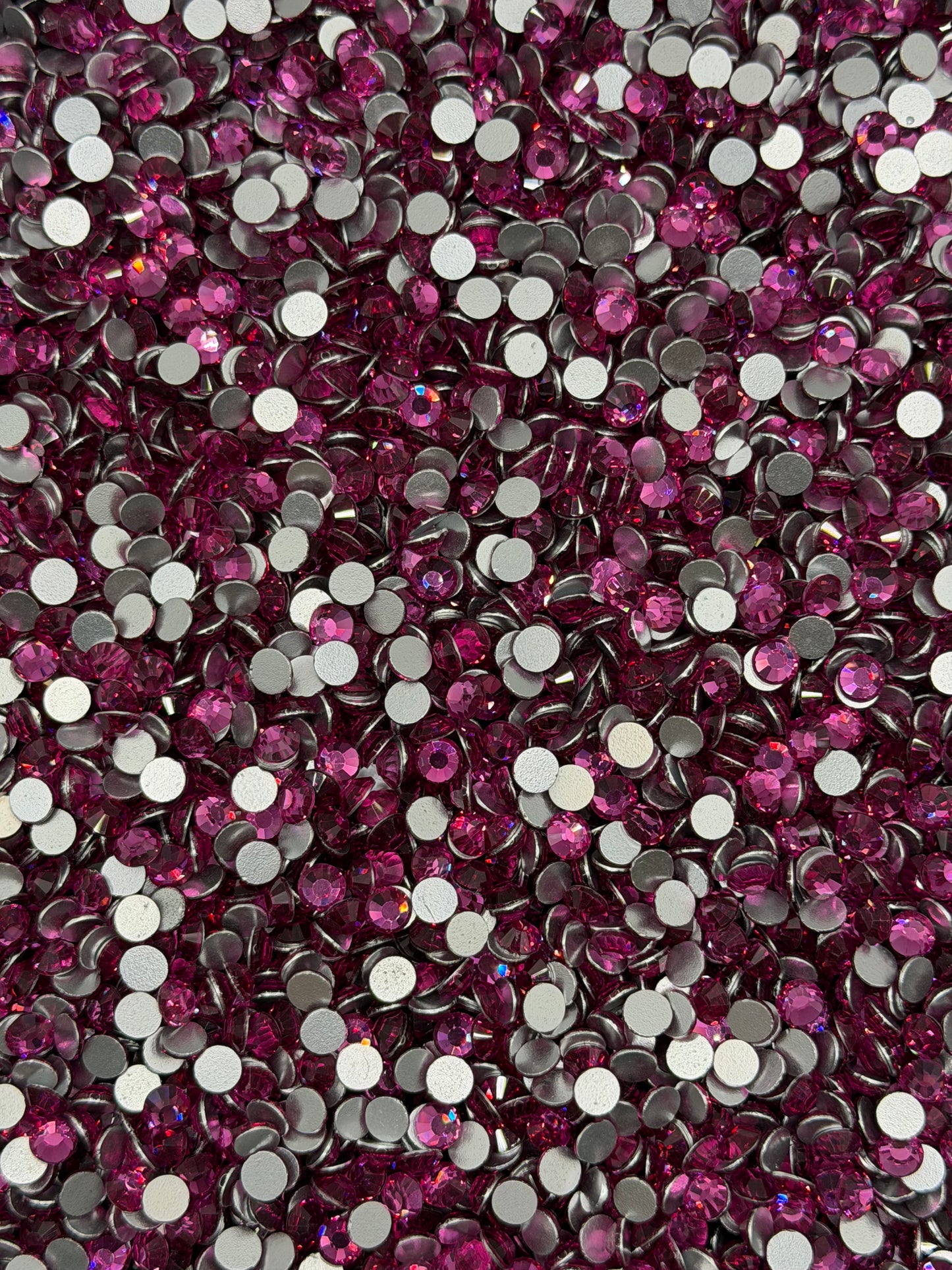 Ibiza Fuchsia — Glass Rhinestones