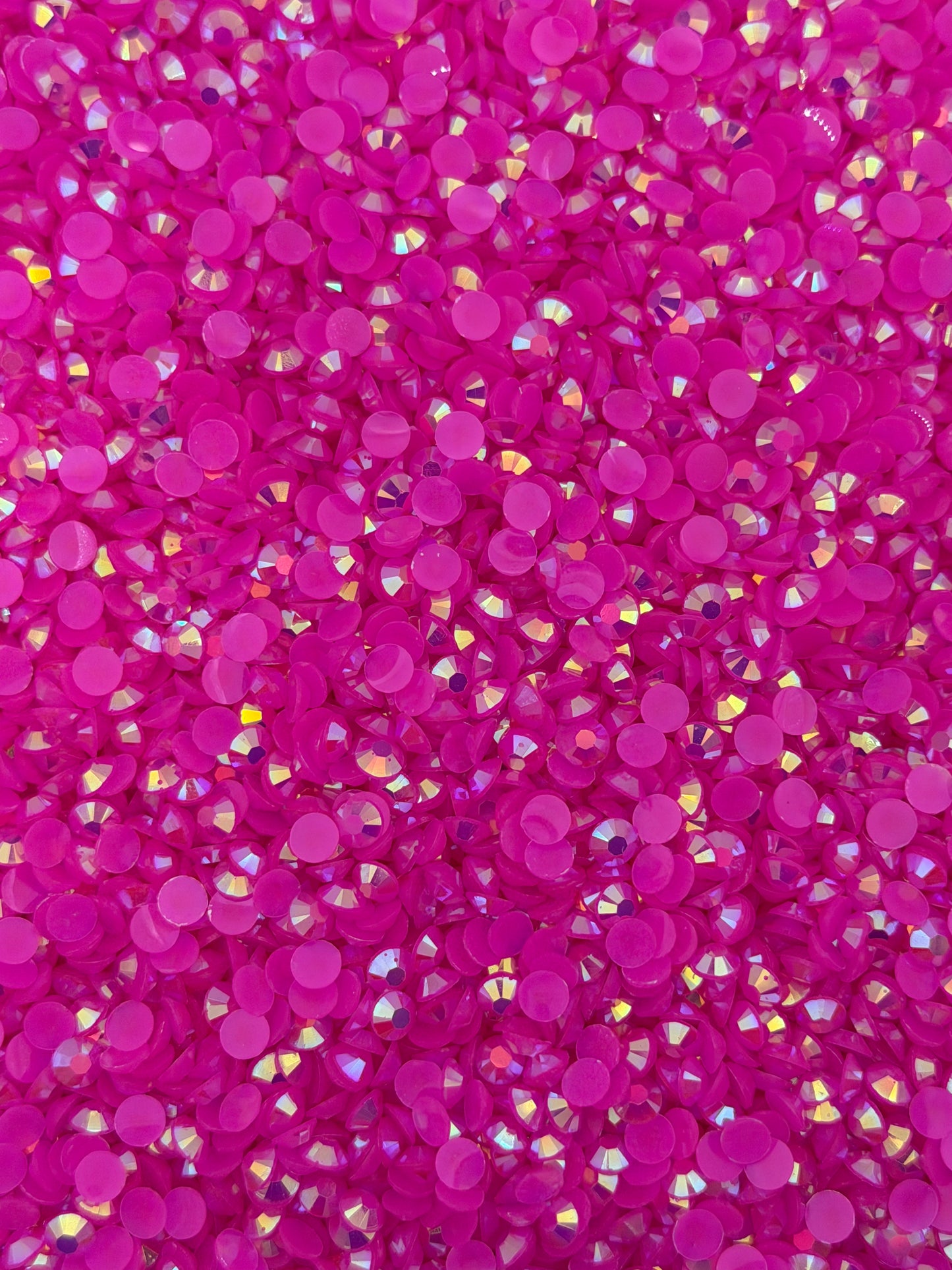 Tahiti Light Rose Aurora — Resin Rhinestones