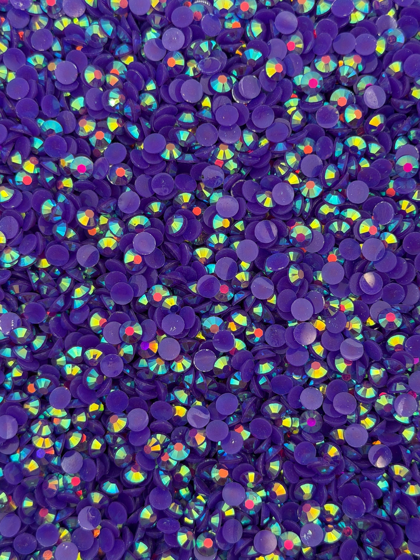 Bangkok Purple Aurora — Resin Rhinestones