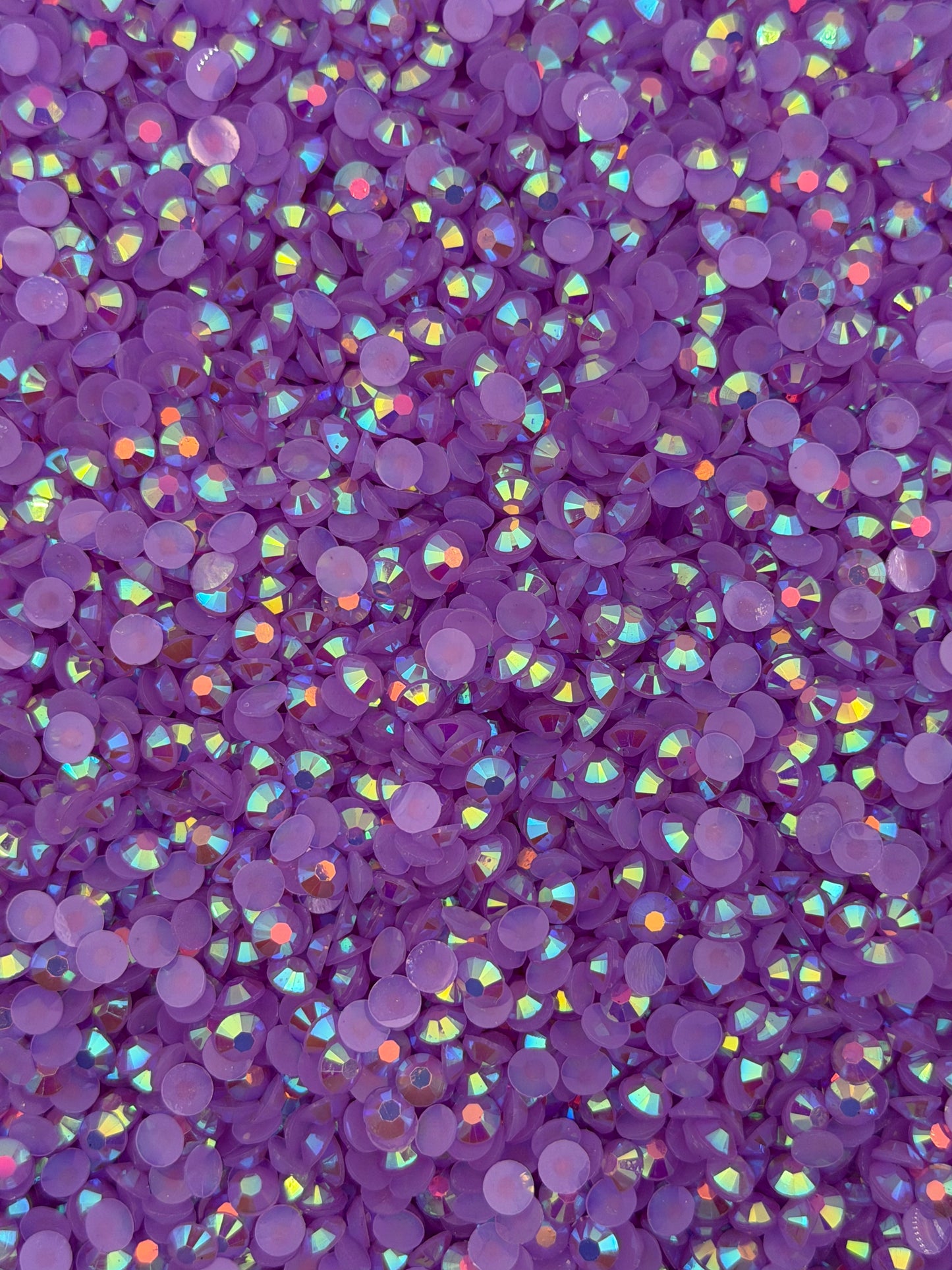 Provence Lilac Aurora — Resin Rhinestones