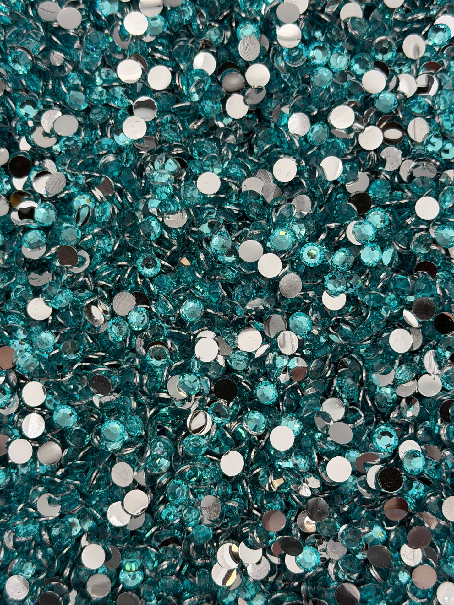 Bora Bora Aqua — Resin Rhinestones