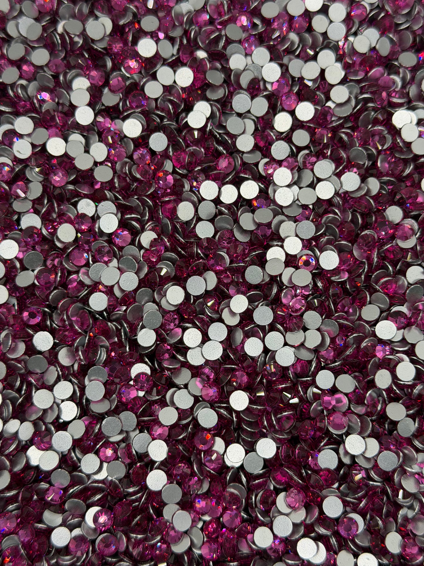 Ibiza Fuchsia — Glass Rhinestones
