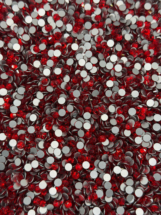 Hong Kong Light Red — Glass Rhinestones