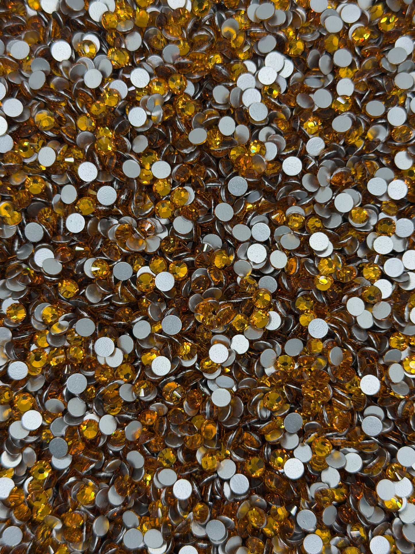 Tuscany Amber — Glass Rhinestones