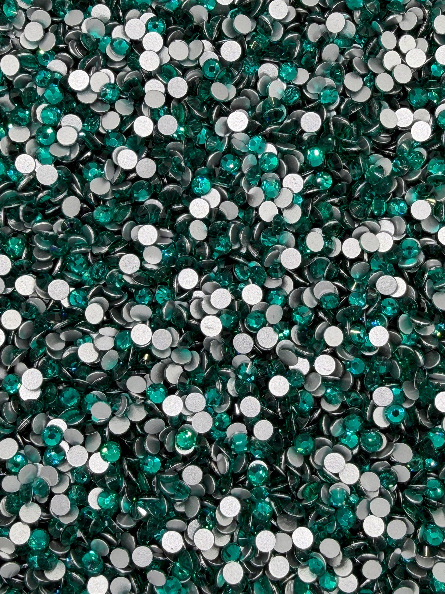 Amalfi Teal — Glass Rhinestones