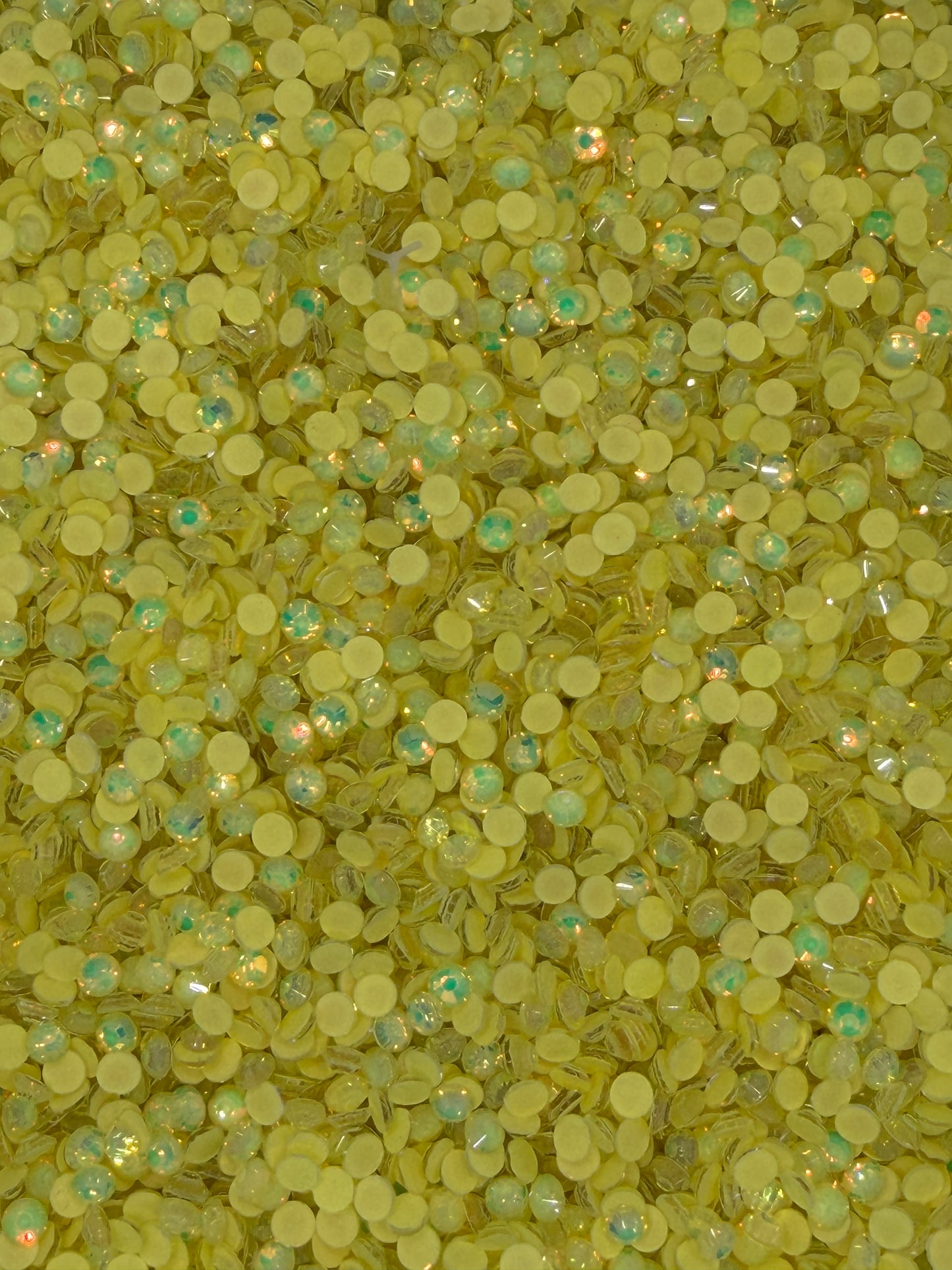 Martinique Yellow Opal — Glass Rhinestone