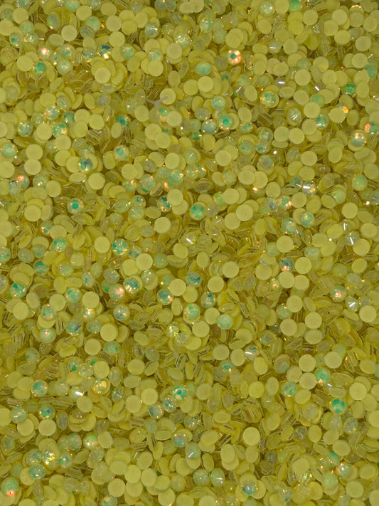 Martinique Yellow Opal — Glass Rhinestone