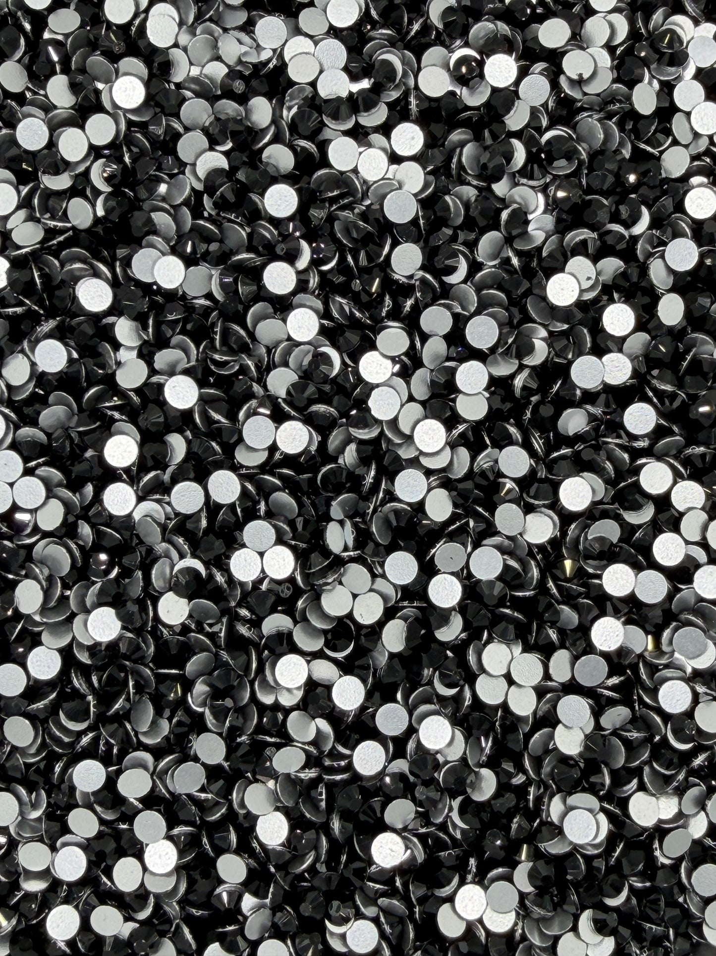 Milan Black — Glass Rhinestones