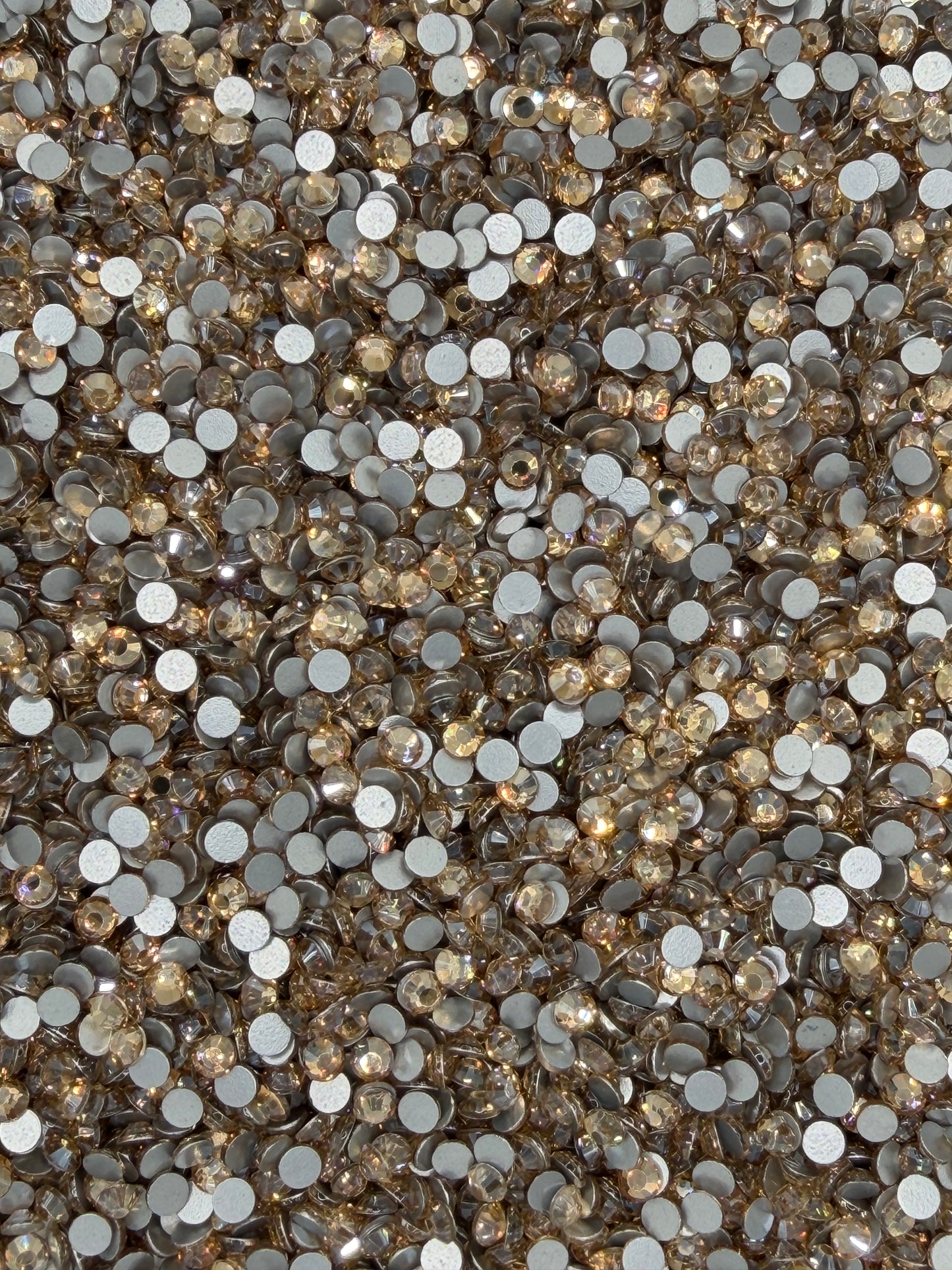 Monte Carlo Golden Champagne — Glass Rhinestones