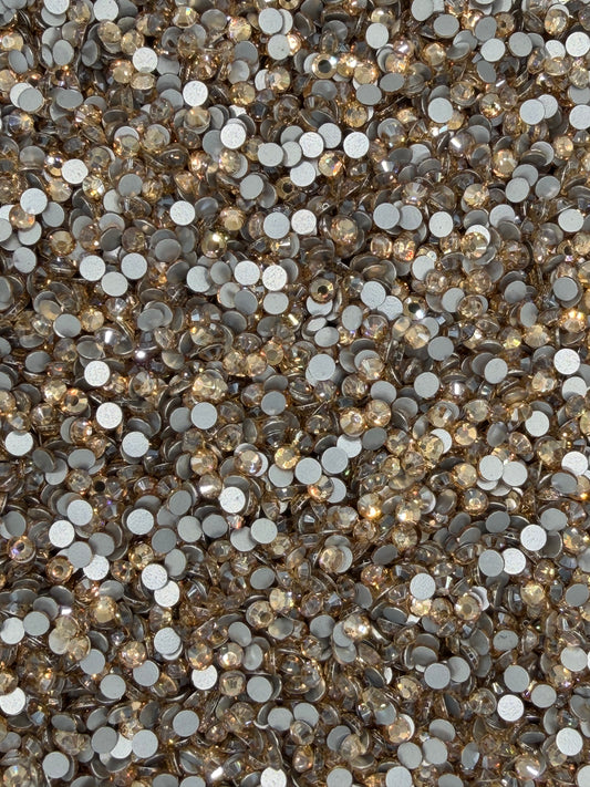 Monte Carlo Golden Champagne — Glass Rhinestones