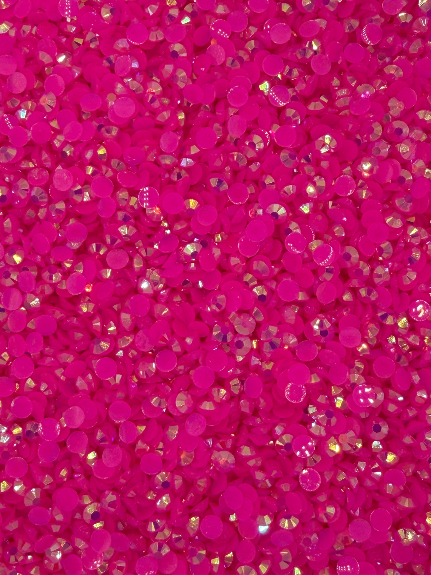 Tahiti Light Rose Aurora — Resin Rhinestones