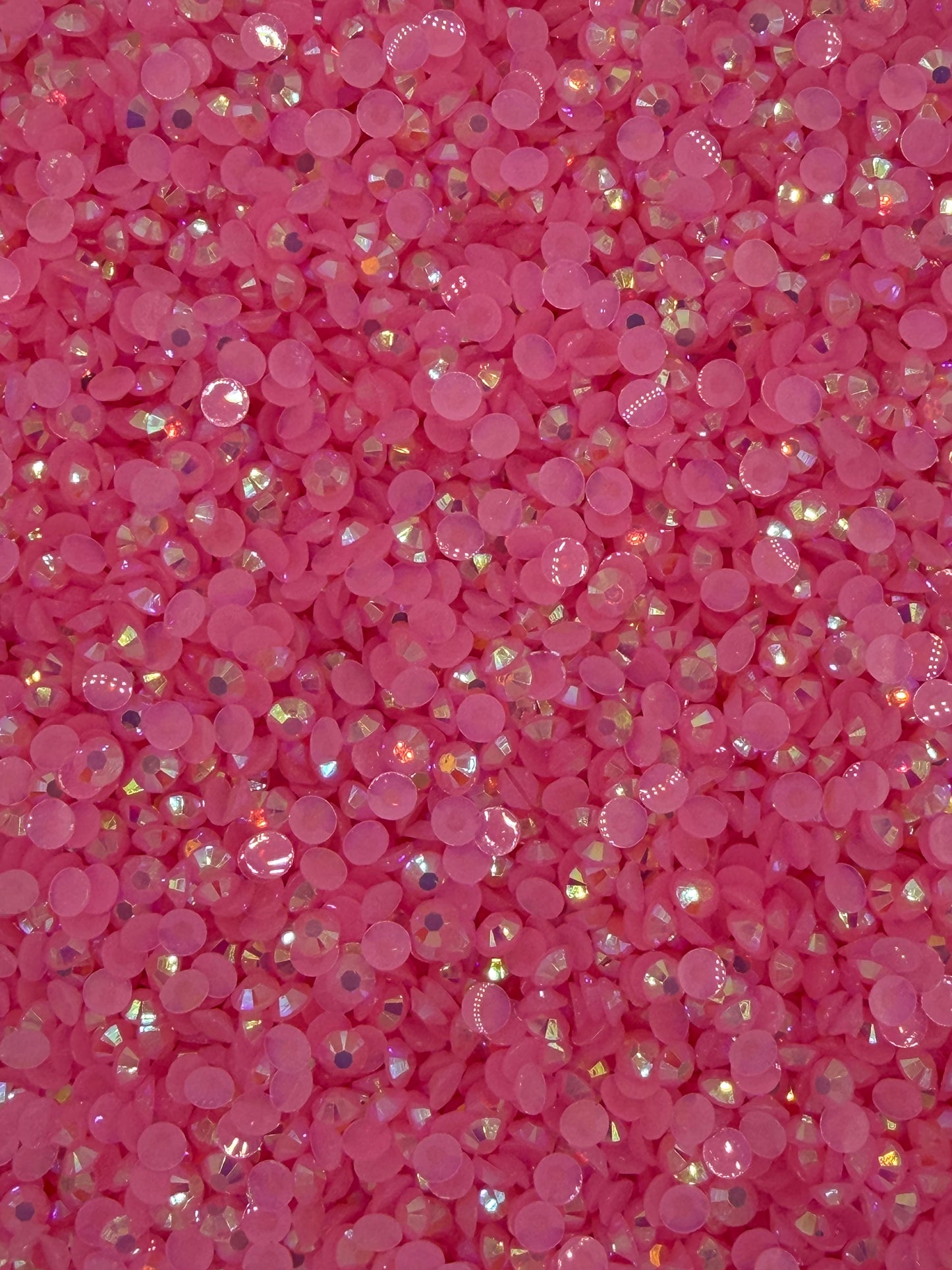 Jamaica Dark Pink Aurora — Resin Rhinestones