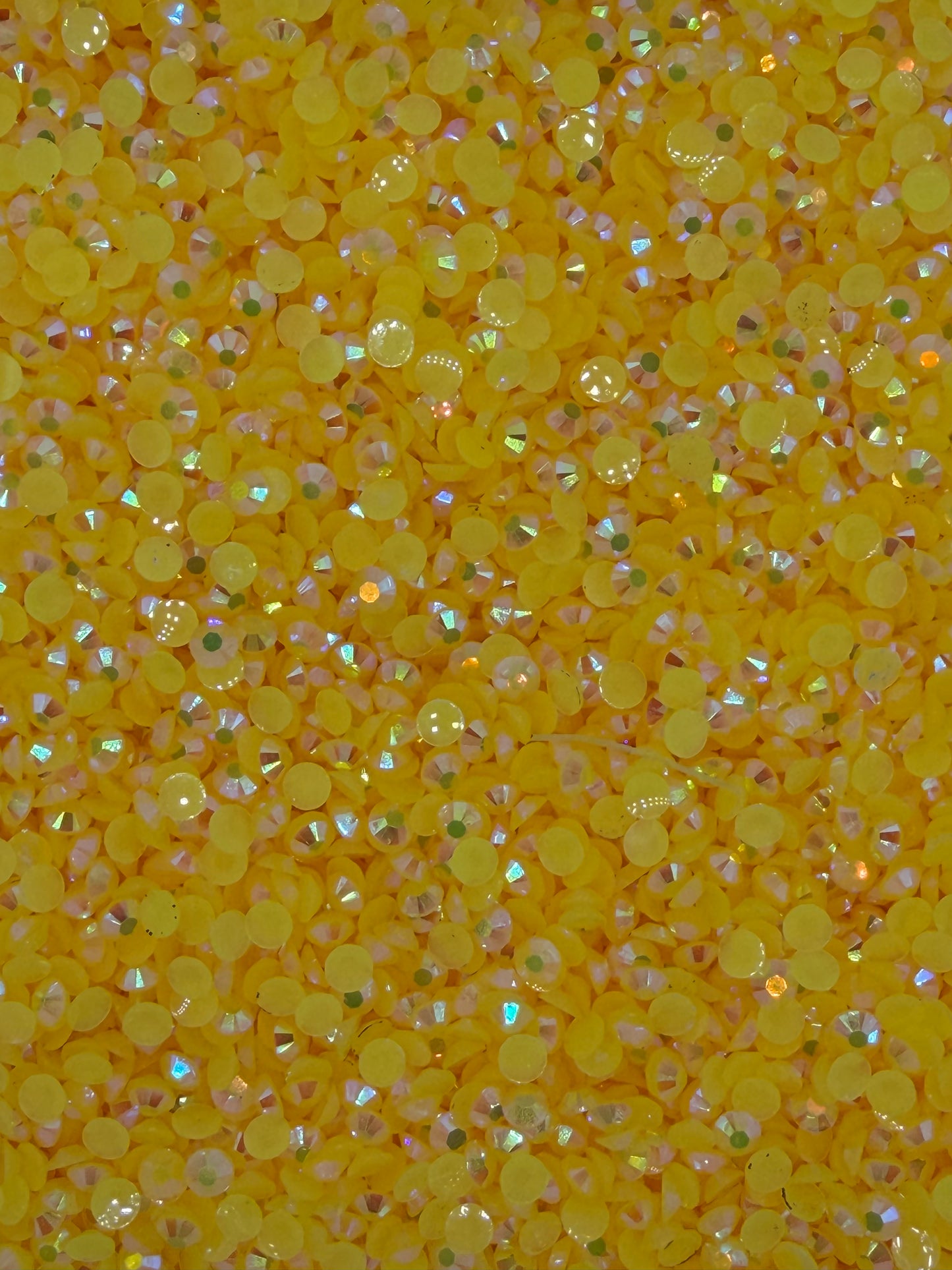 Marrakech Orange Aurora — Resin Rhinestones