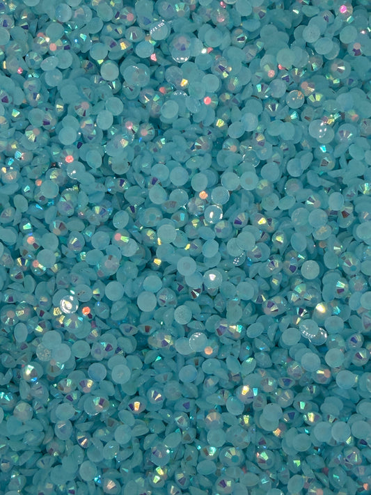 Bora Bora Aqua Aurora — Resin Rhinestones
