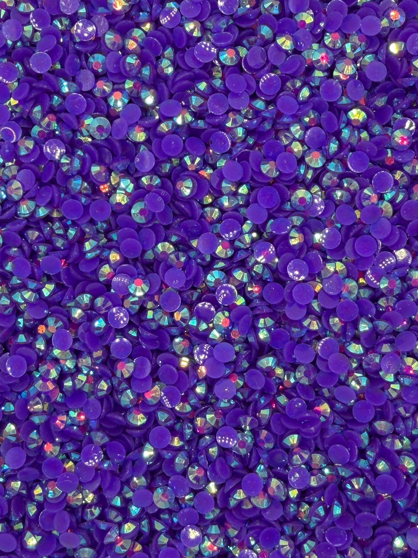 Bangkok Purple Aurora — Resin Rhinestones