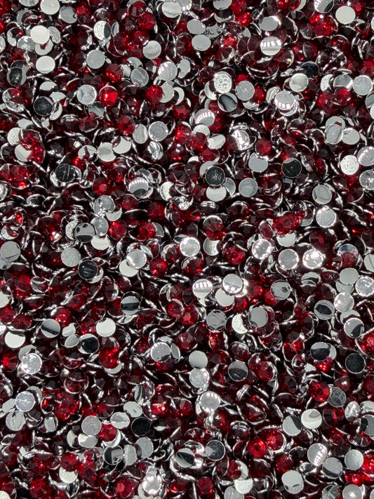 Bordeaux Red — Resin Rhinestones