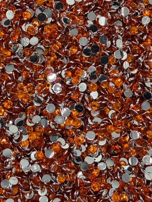 Marrakech Orange — Resin Rhinestones
