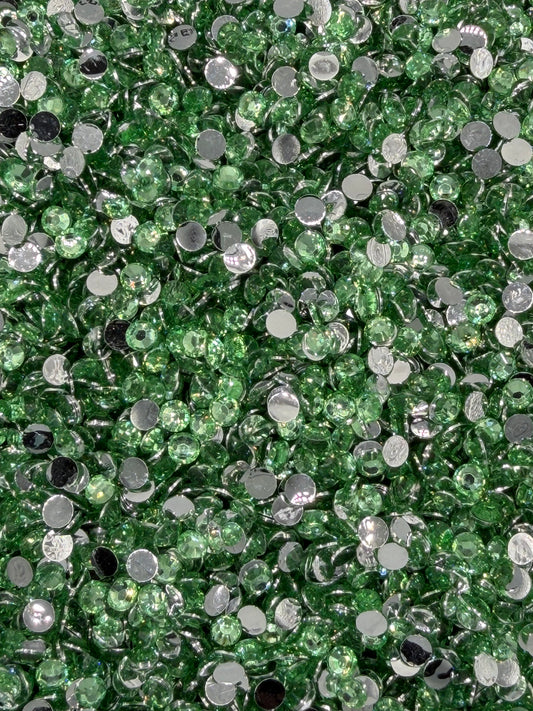 Hanoi Light Green — Resin Rhinestones