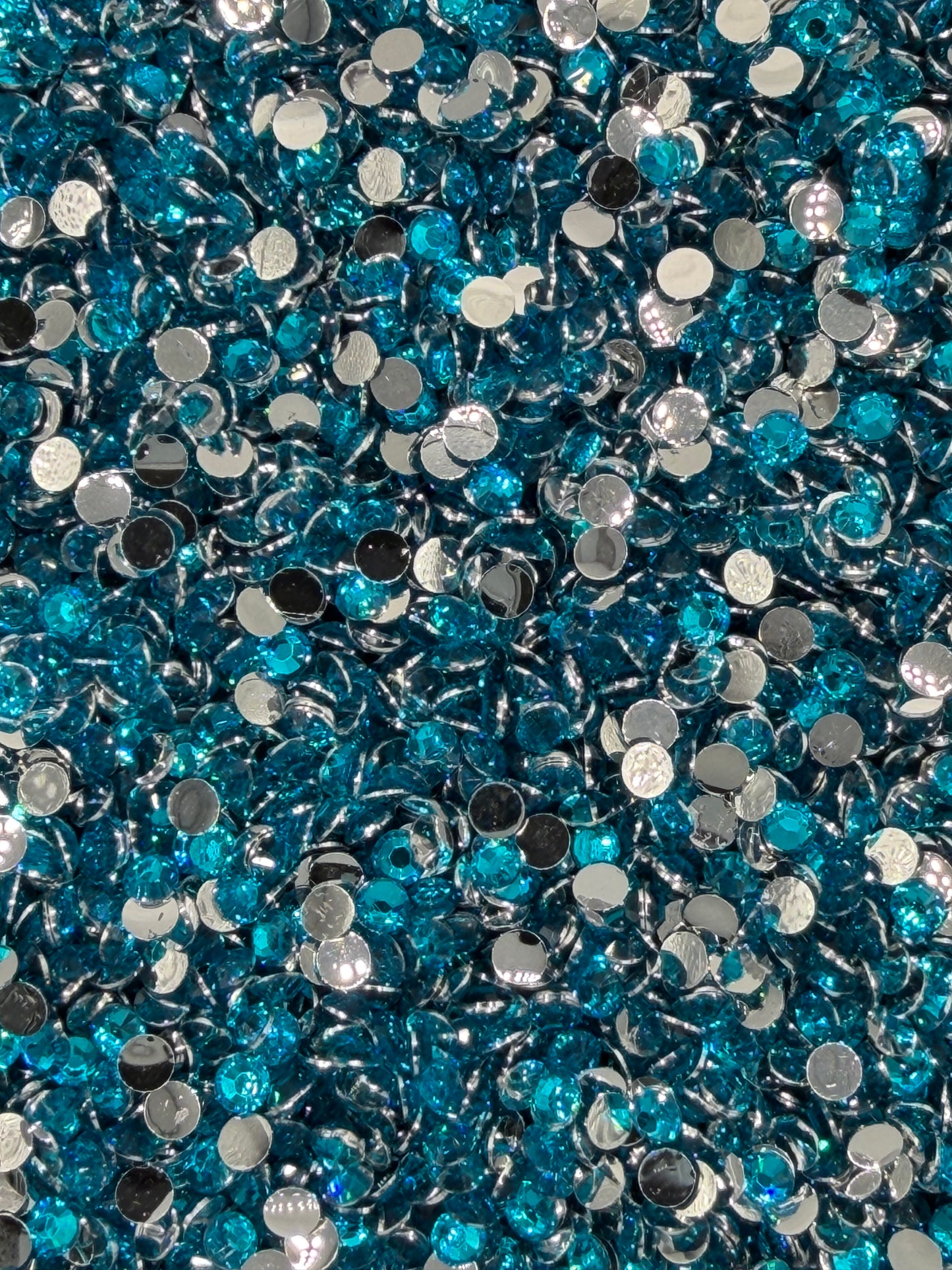 Cabo Dark Aqua — Resin Rhinestones