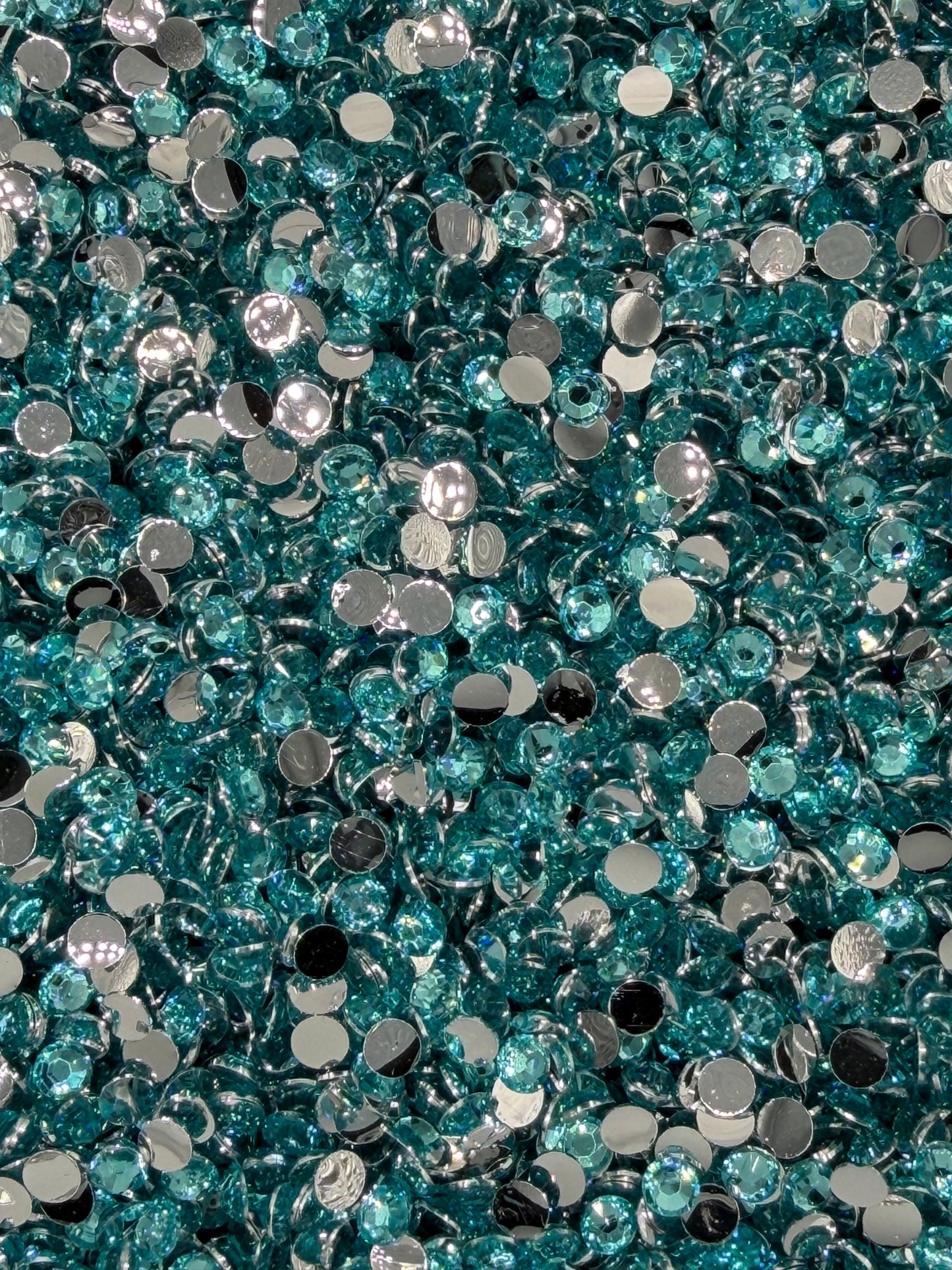 Bora Bora Aqua — Resin Rhinestones