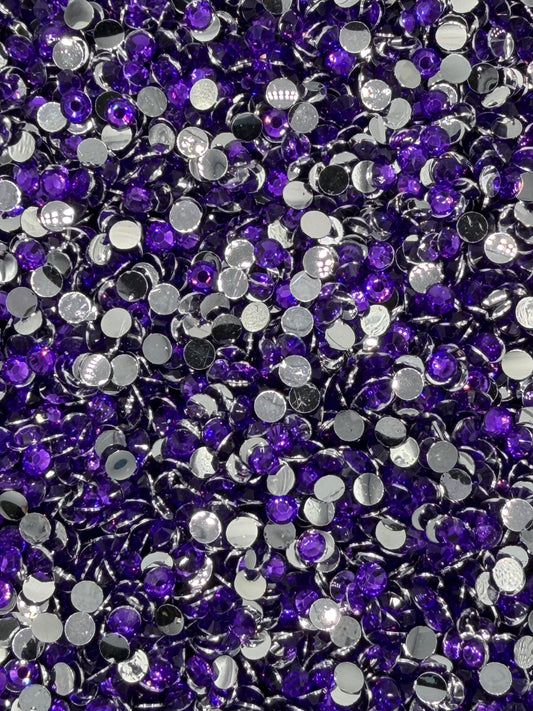 Bangkok Purple — Resin Rhinestones