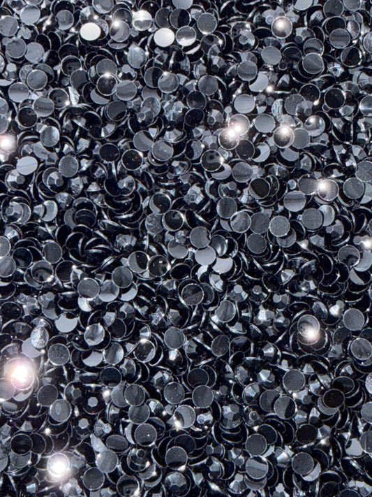 Milan Black — Resin Rhinestones