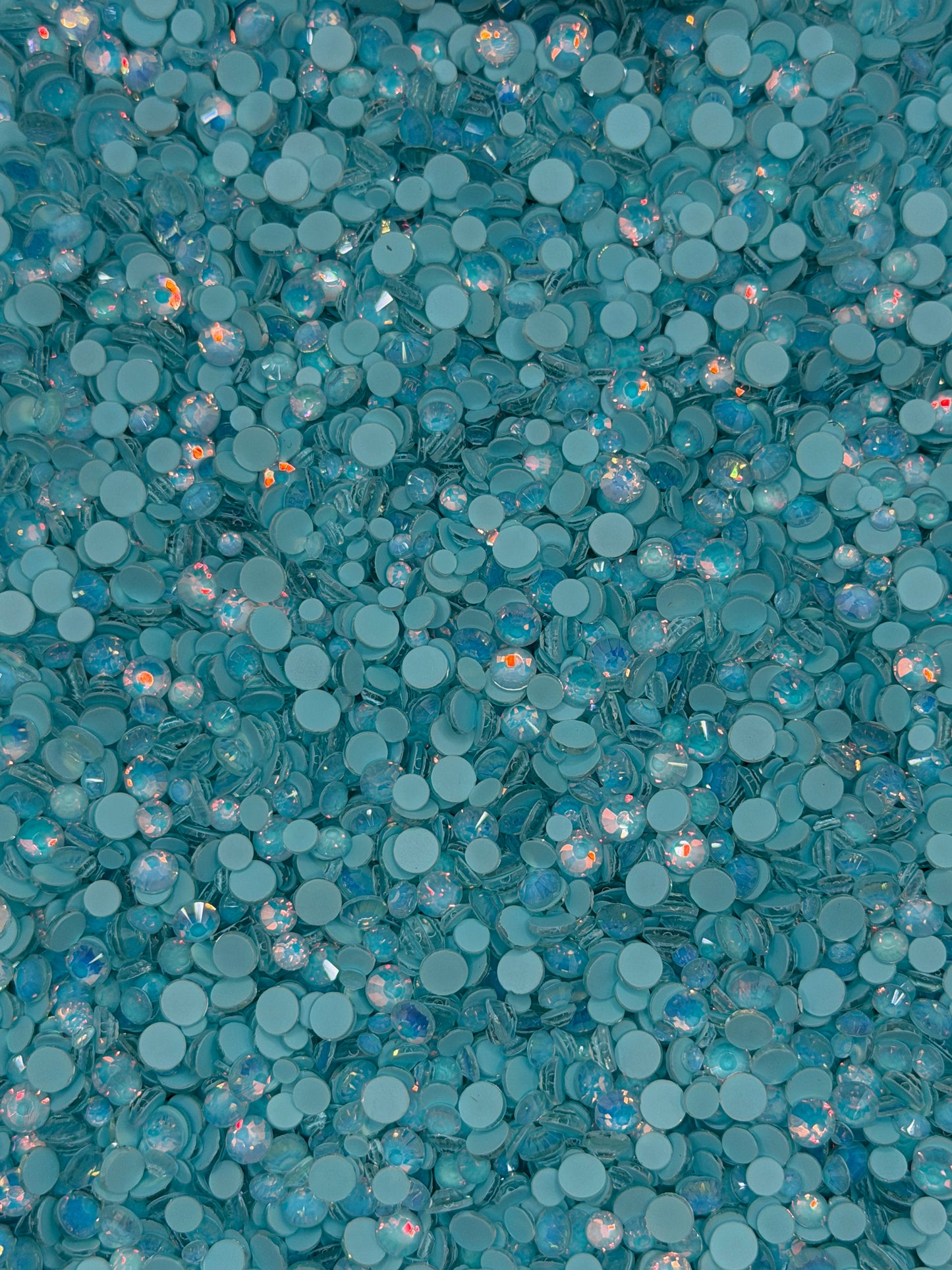 St. Thomas Aqua Opal — Glass Rhinestones