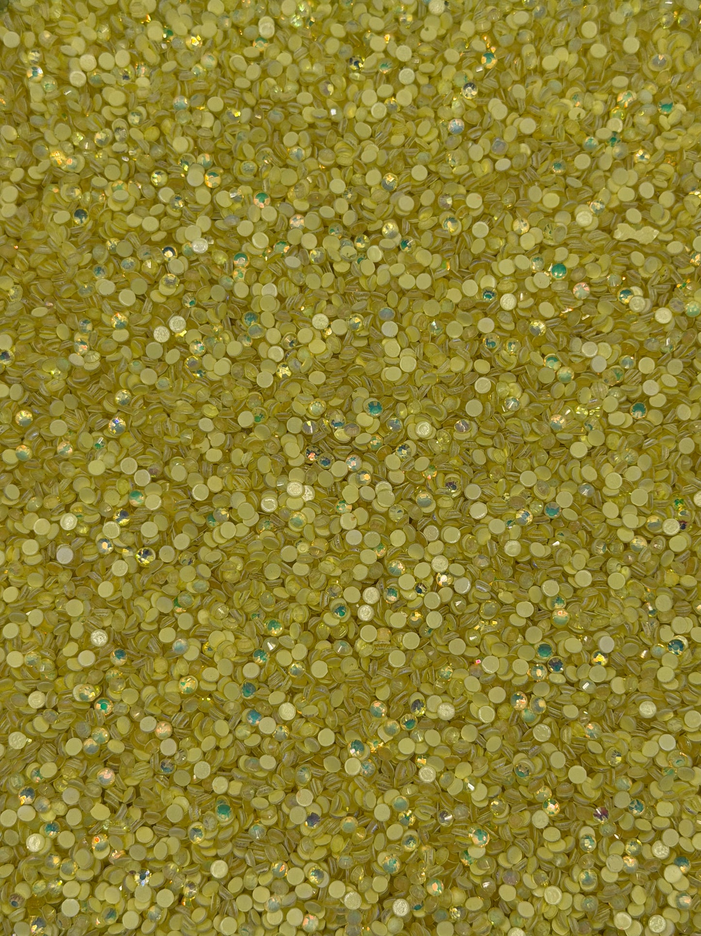 Martinique Yellow Opal — Glass Rhinestone