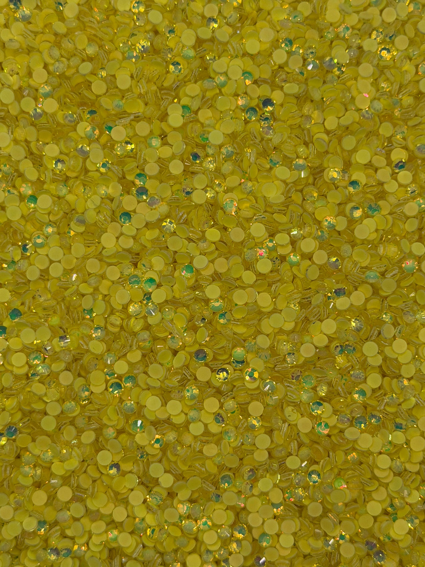 Martinique Yellow Opal — Glass Rhinestone