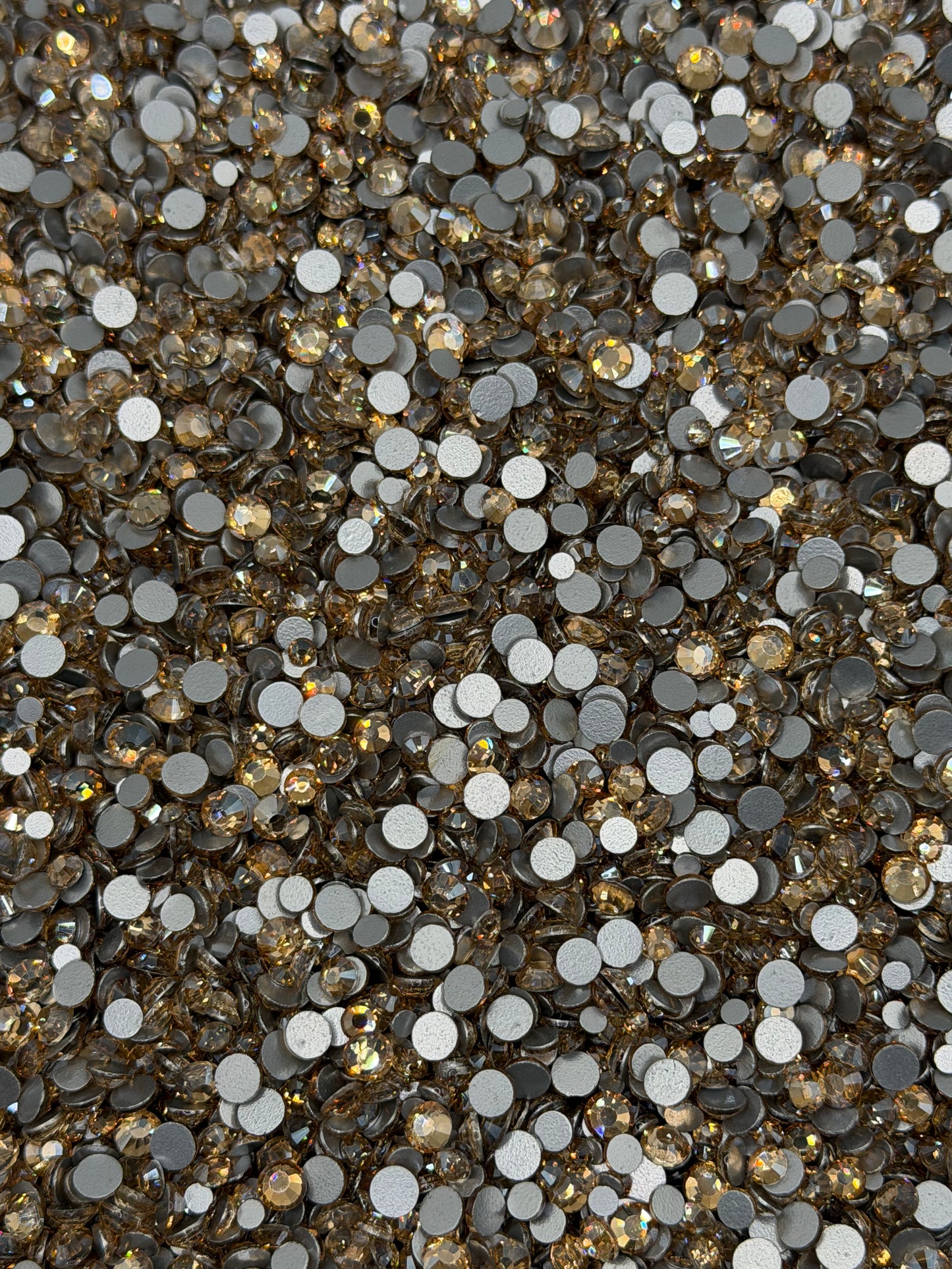 Monte Carlo Golden Champagne — Glass Rhinestones