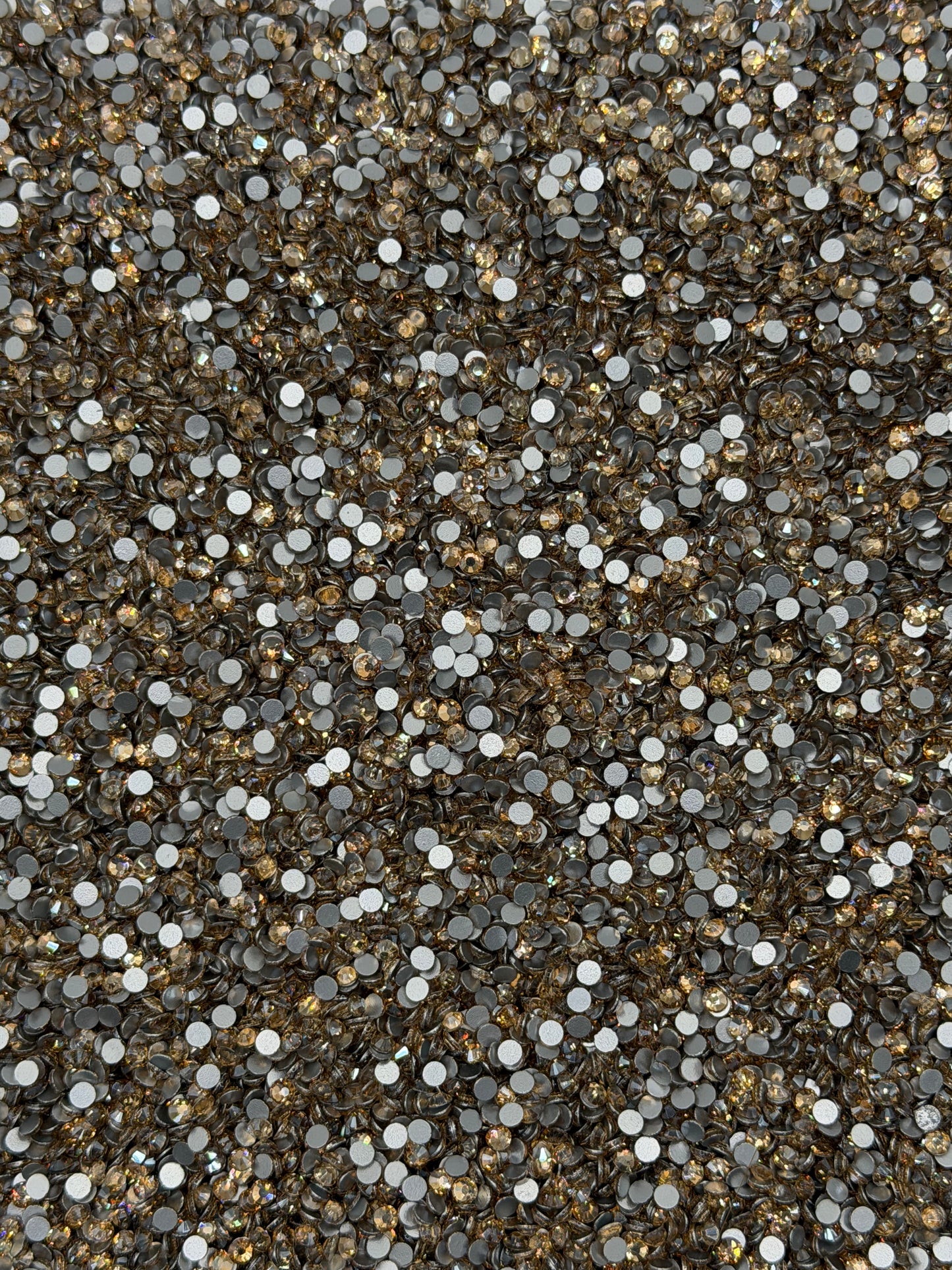 Monte Carlo Golden Champagne — Glass Rhinestones