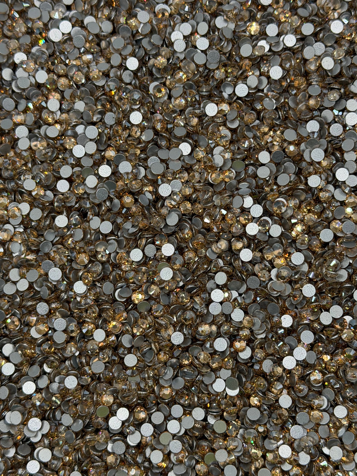Monte Carlo Golden Champagne — Glass Rhinestones