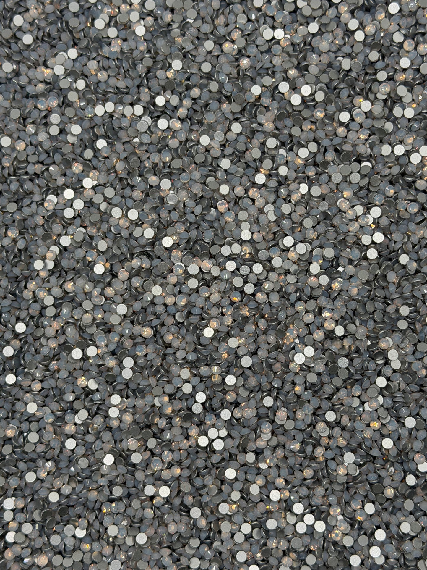 Seychelles White Opal — Glass Rhinestones