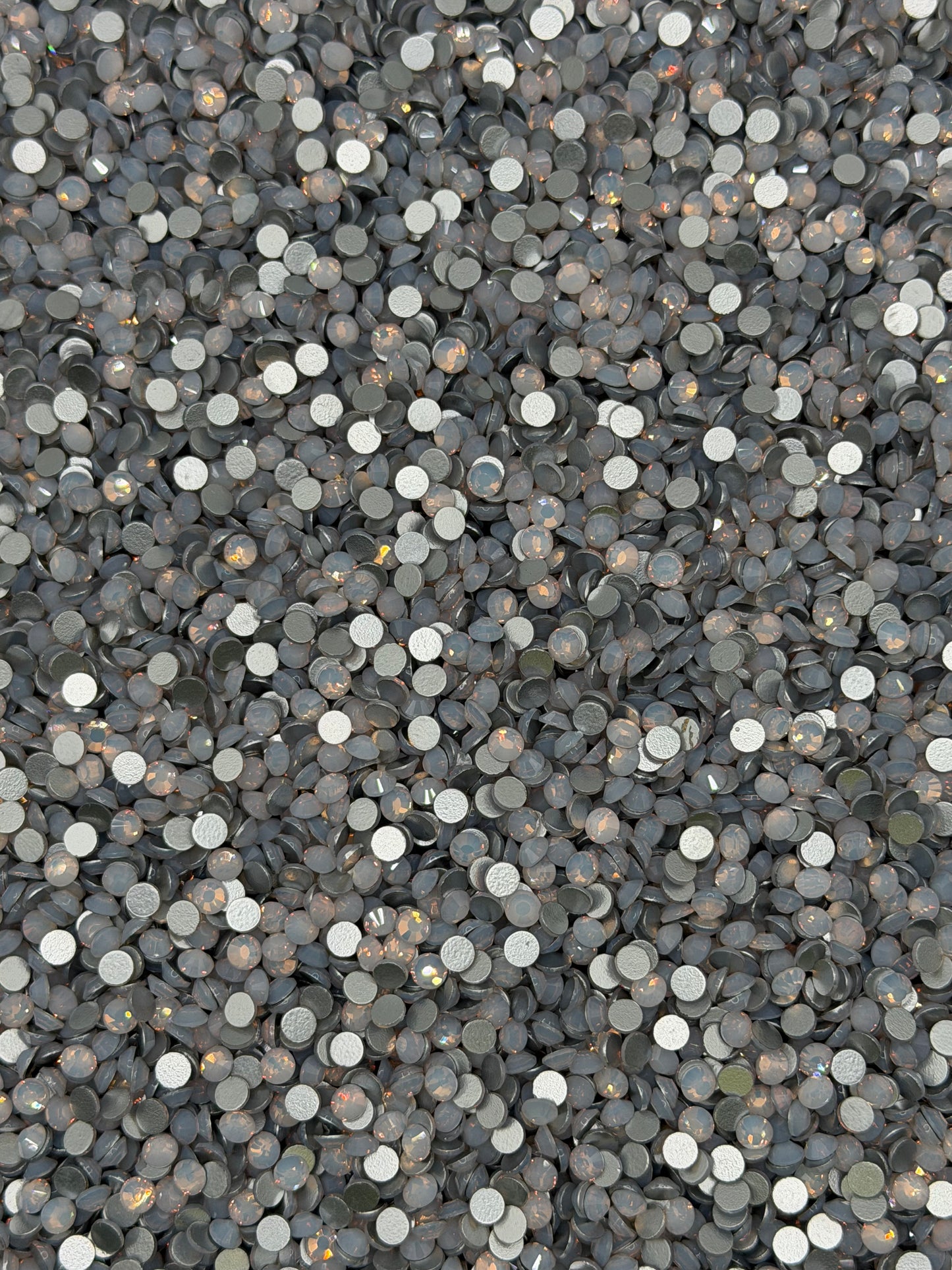 Seychelles White Opal — Glass Rhinestones