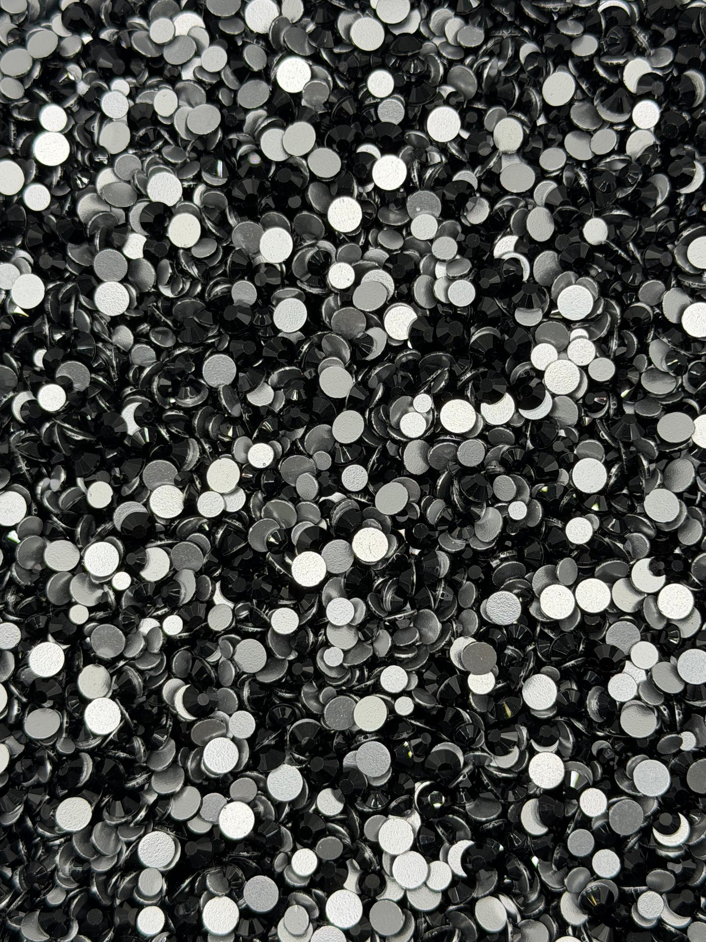Milan Black — Glass Rhinestones