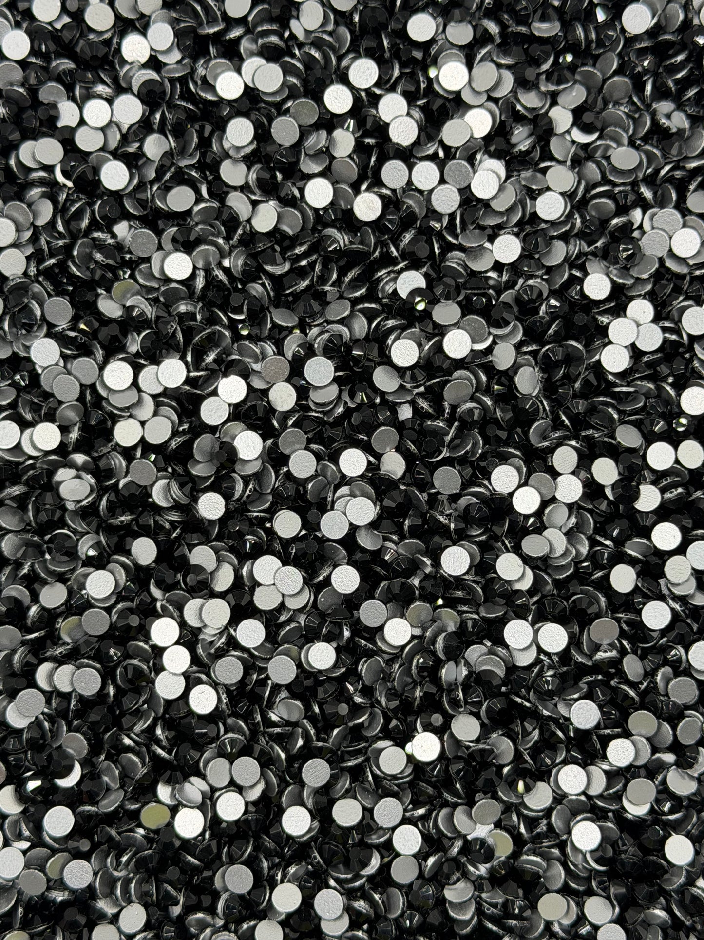 Milan Black — Glass Rhinestones