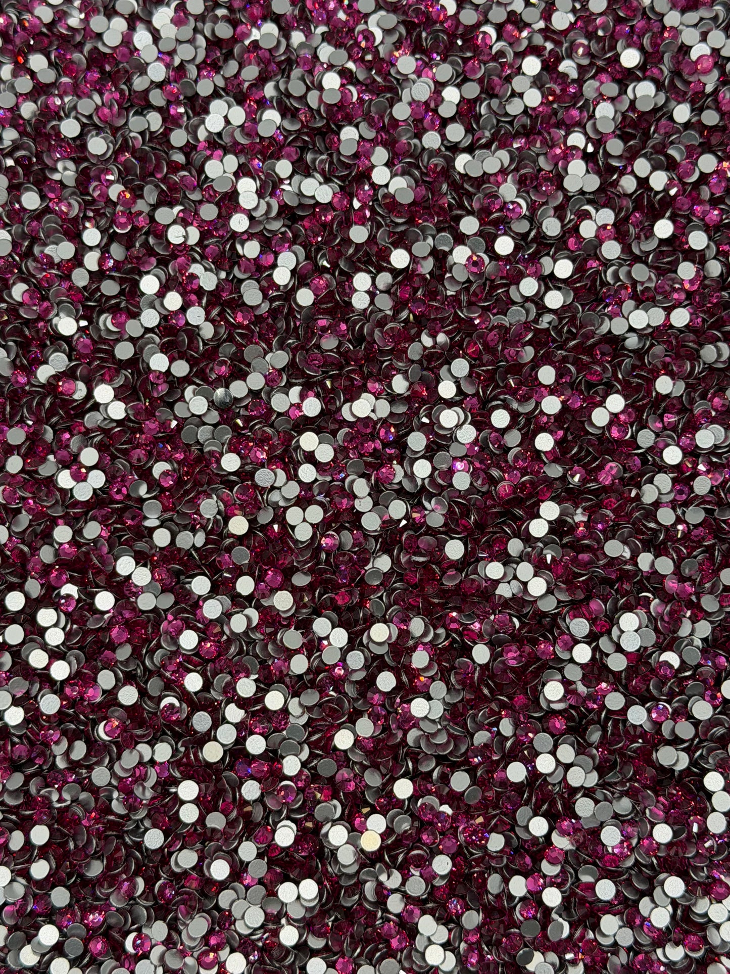 Ibiza Fuchsia — Glass Rhinestones