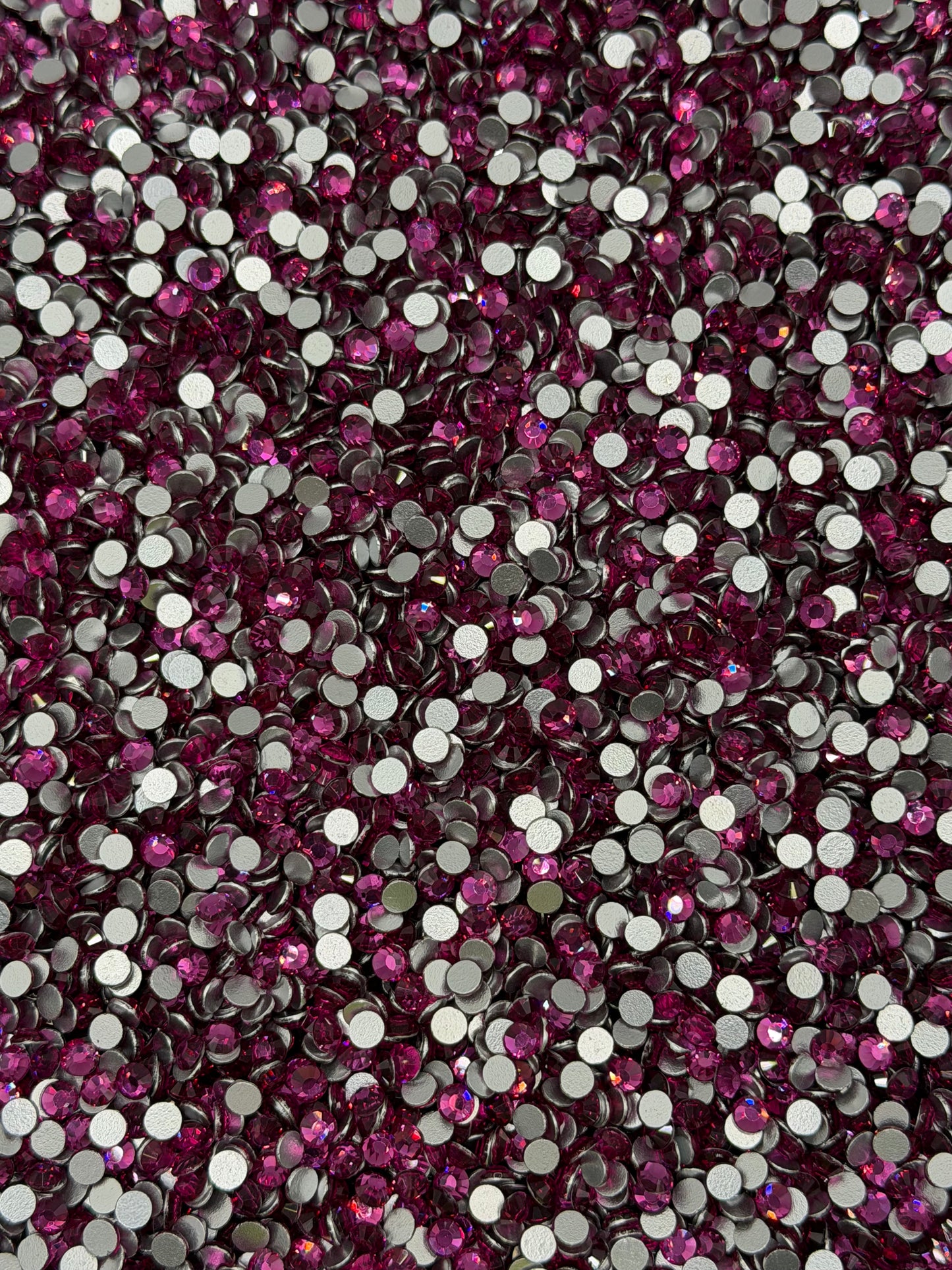 Ibiza Fuchsia — Glass Rhinestones