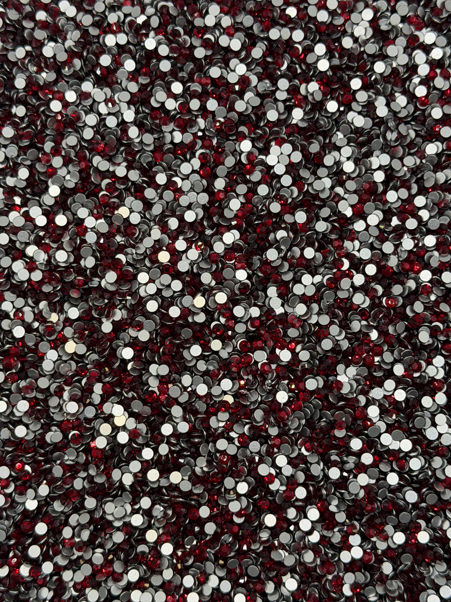 Bordeaux Red — Glass Rhinestones