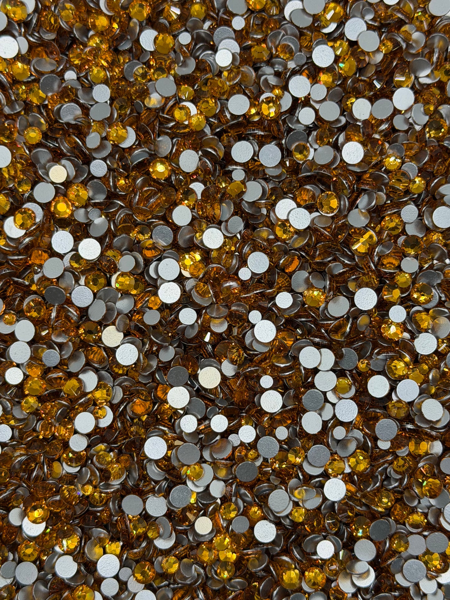 Tuscany Amber — Glass Rhinestones