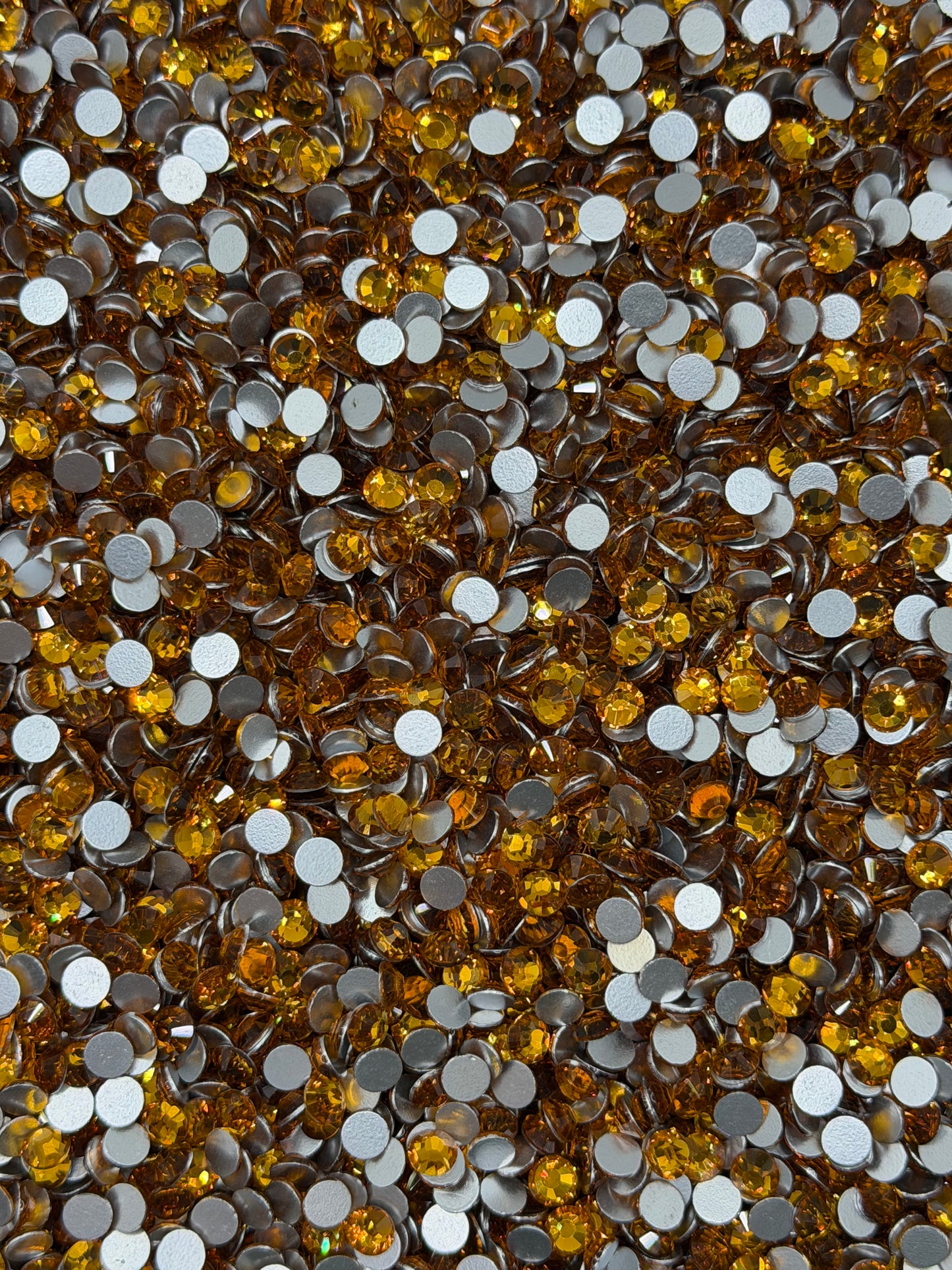Tuscany Amber — Glass Rhinestones