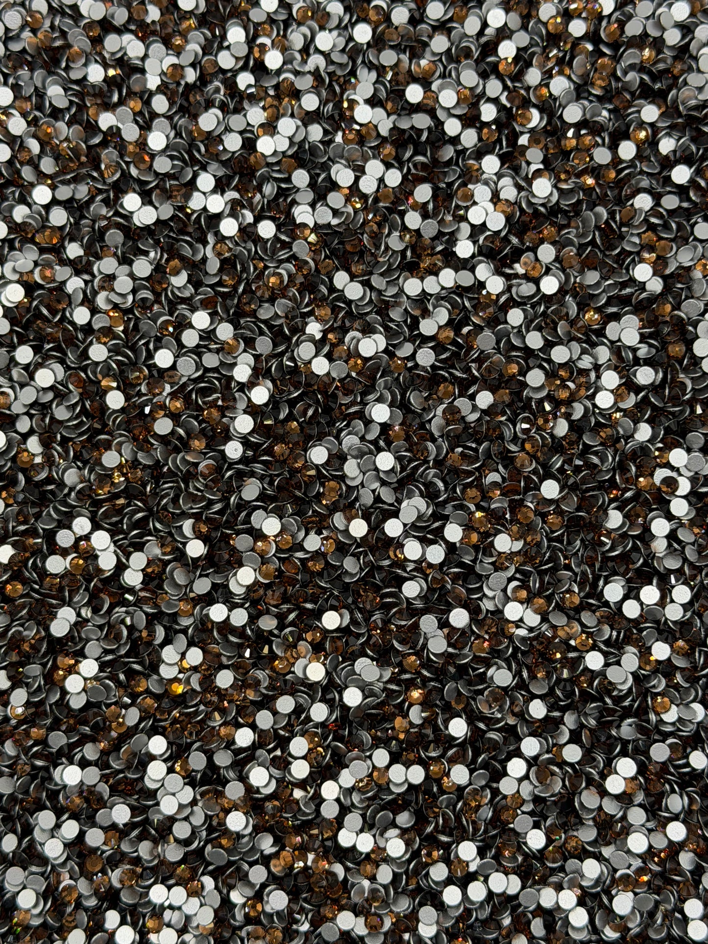 Cognac Brown — Glass Rhinestones