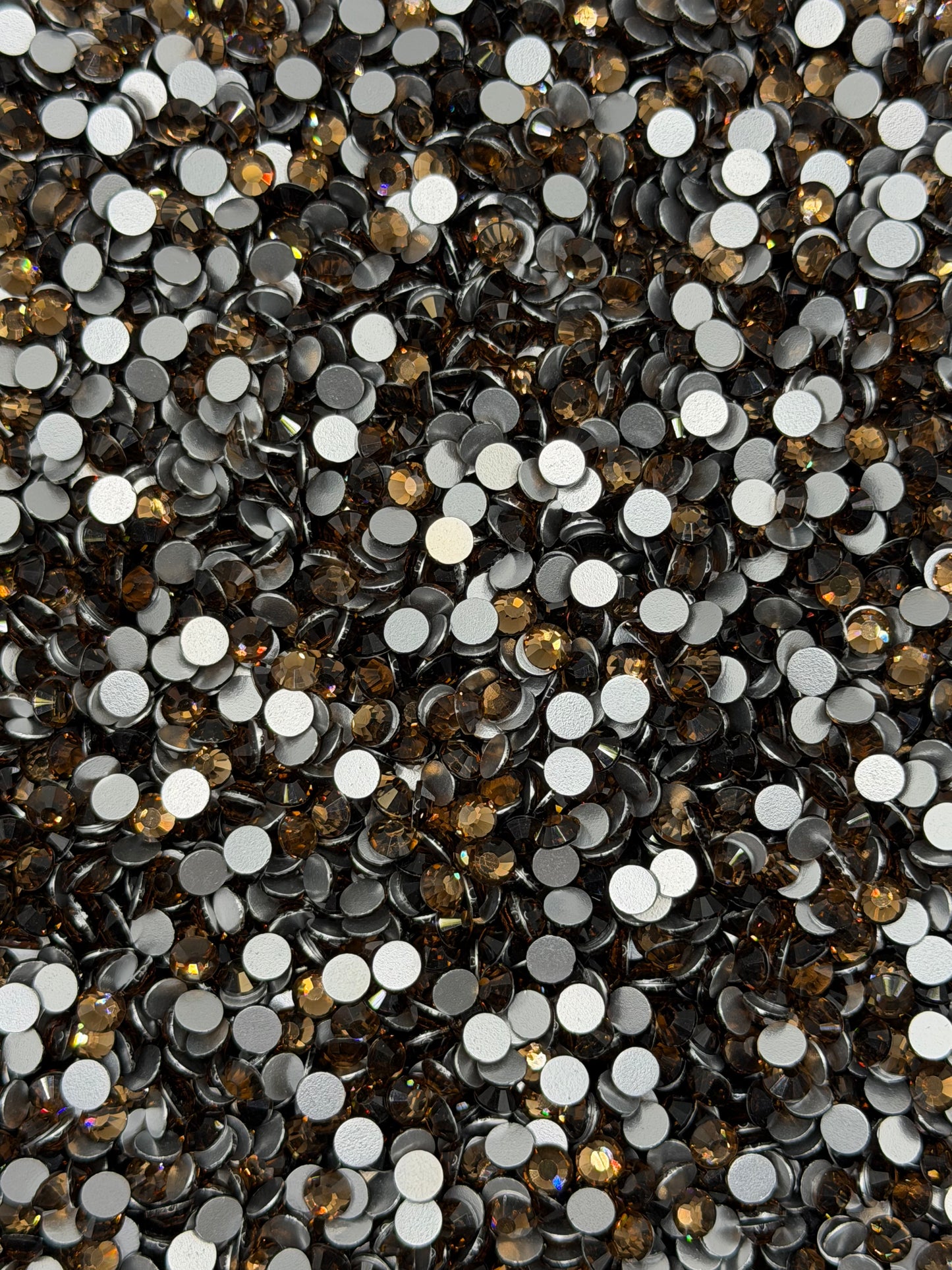 Cognac Brown — Glass Rhinestones