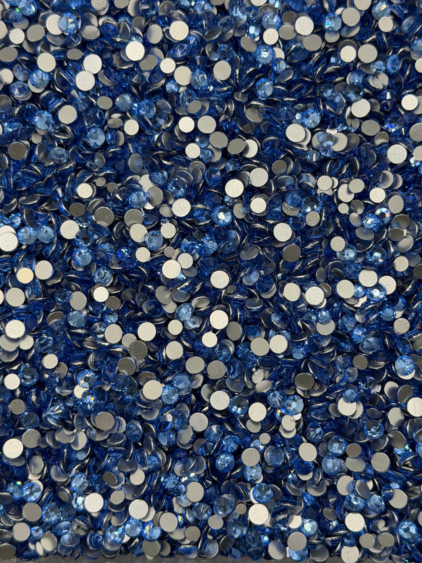 Santorini Light Blue — Glass Rhinestones