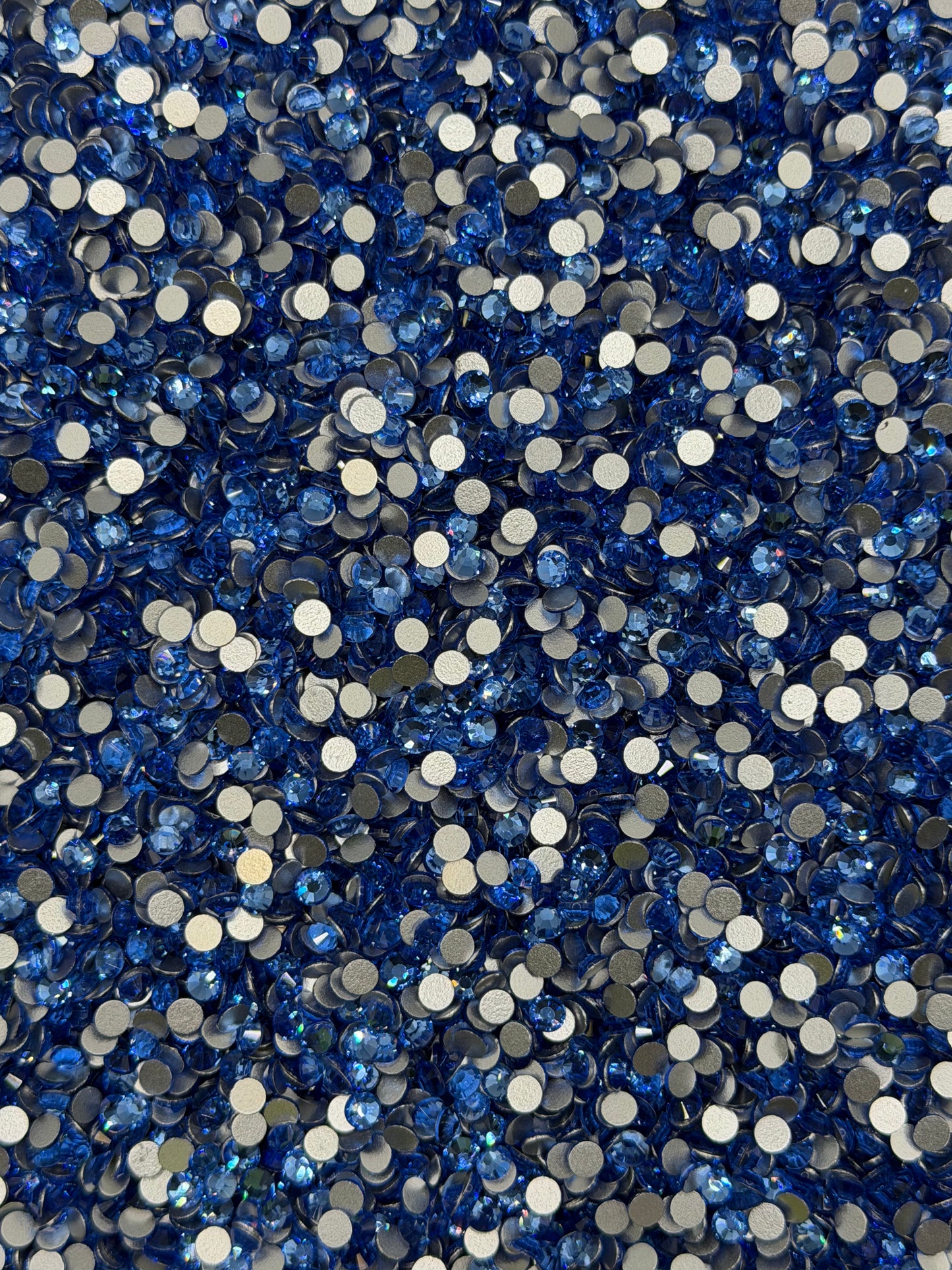 Santorini Light Blue — Glass Rhinestones