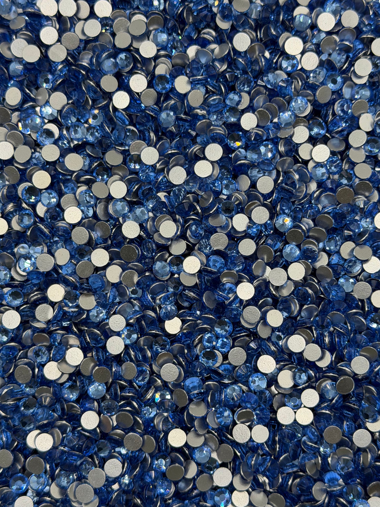 Santorini Light Blue — Glass Rhinestones